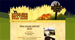 Desktop Screenshot of lbbcornmaze.com